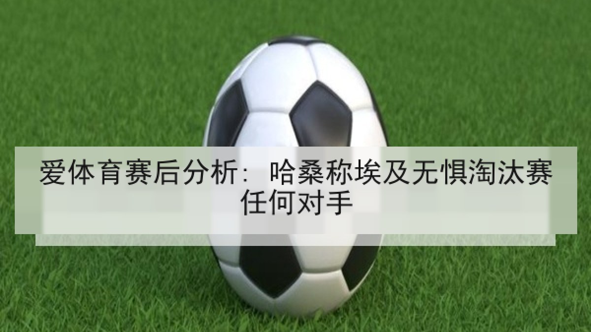 爱体育赛后分析: 哈桑称埃及无惧淘汰赛任何对手 爱体育赛后分析: 哈桑称埃及无惧淘汰赛任何对手