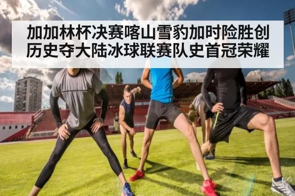 加加林杯决赛喀山雪豹加时险胜创历史夺大陆冰球联赛队史首冠荣耀